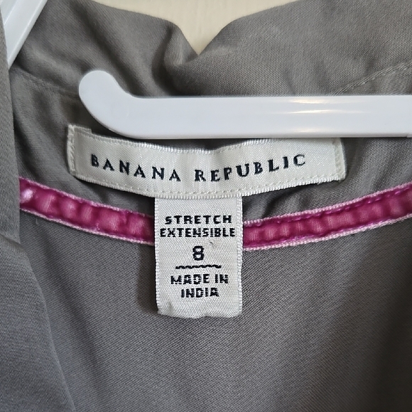 Women's Gray Button-Up Top - Picture 3 of 9